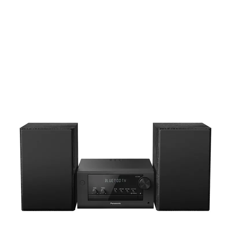 2.0-Channel Stereo Speaker System With Cd Player, Bluetooth, And Am/Fm Radio 1