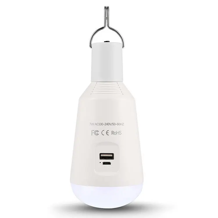 2-In-1 Led Hook Lamp & Power Bank – Dual-Function Portable Light & Charging Hub For Campsites 1