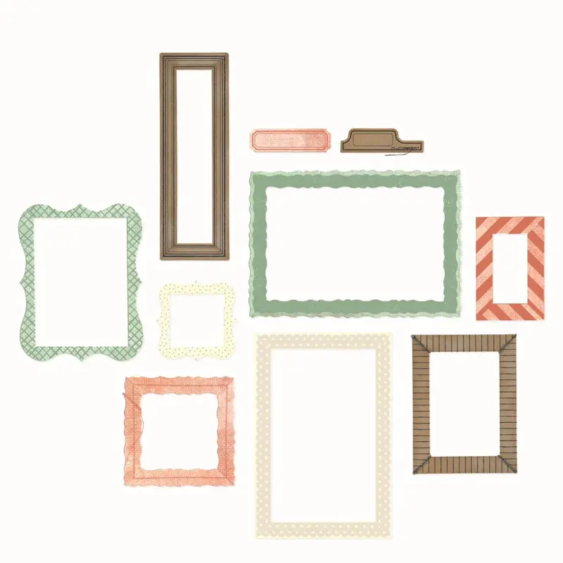 49 & Market Build-A-Frame Stamp And Die Set 1