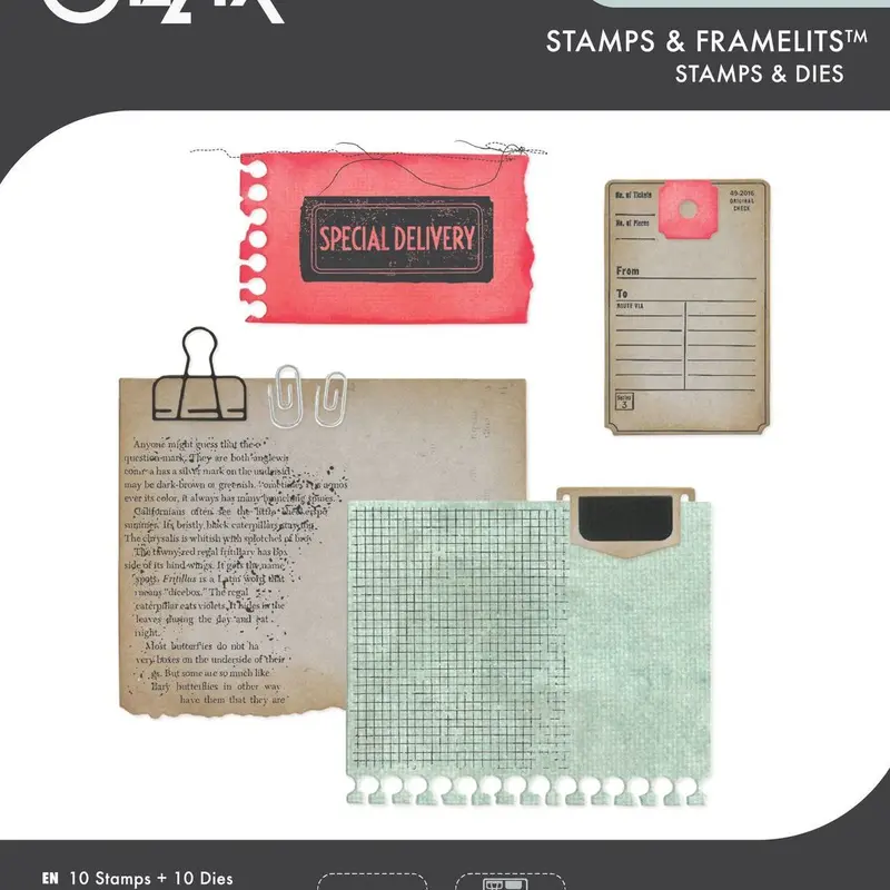 49 & Market Creative Combos Stamp + Die Set – Versatile Layered Elements 1