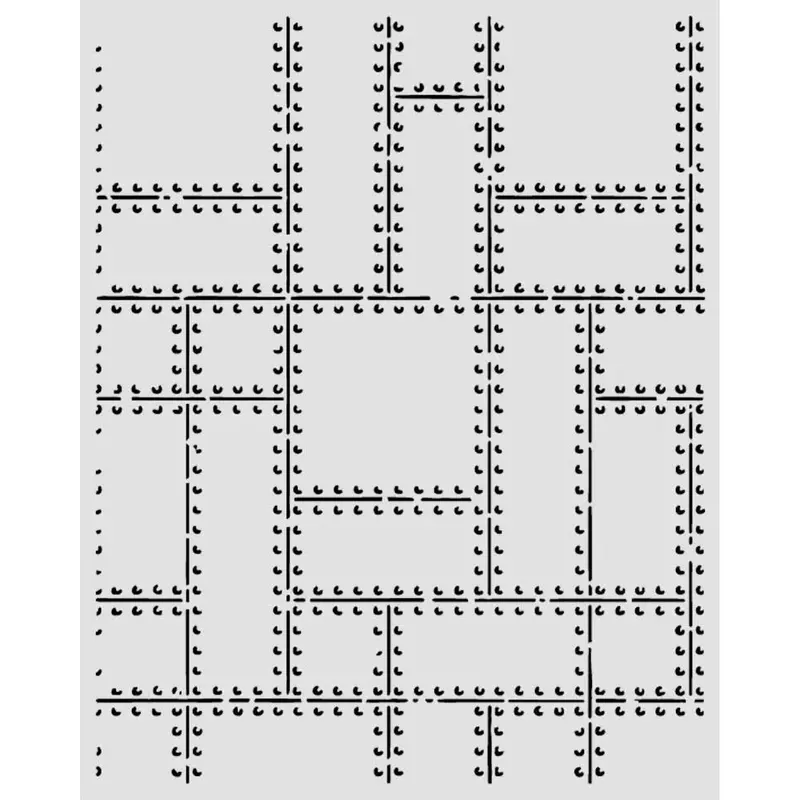 A New Beginning Stencil Set – Layered Design Templates For Mixed Media 1