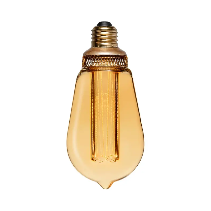 Amber Drop-Style Led Decorative Bulb | Ornamental Illumination 1