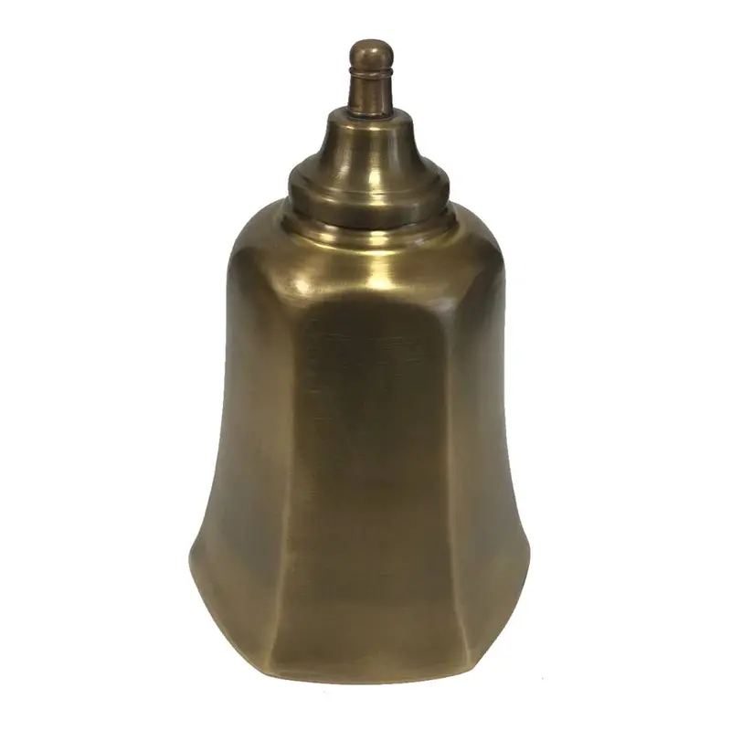 Antique-Style Brass Tea Storage Caddy 1