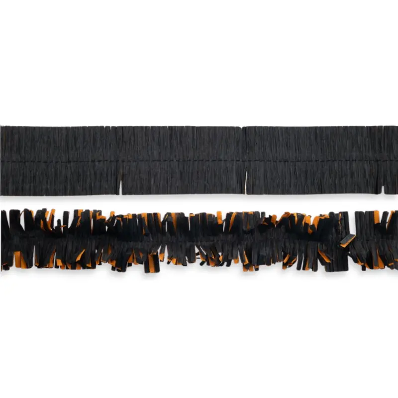 Black And Orange Fringe Trim – Halloween 2025 Collection (Idea-Ology) 1