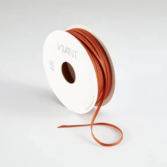 Brique-Textured Narrow Ribbon – Sold In 2-Yard Lengths 1