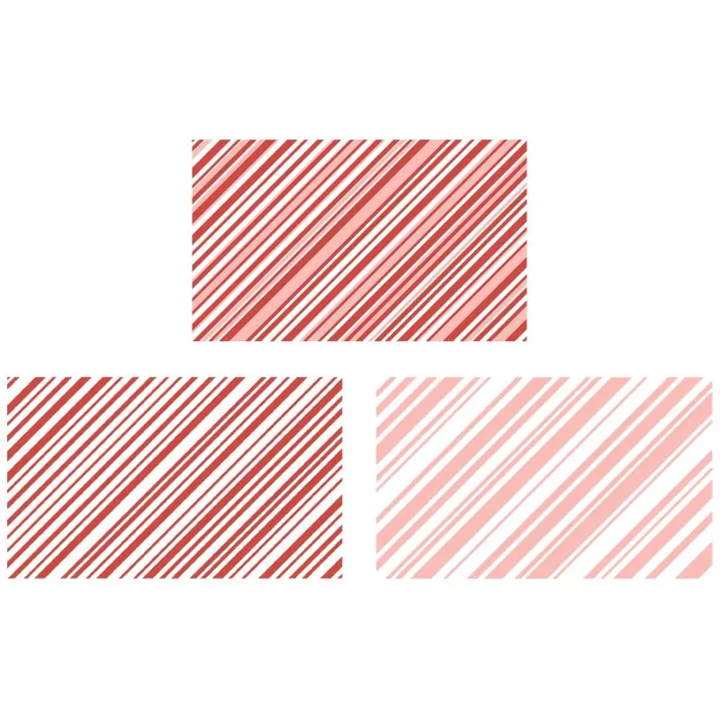 Candy Stripes Clear Photopolymer Stamp Set By 49 & Market 1