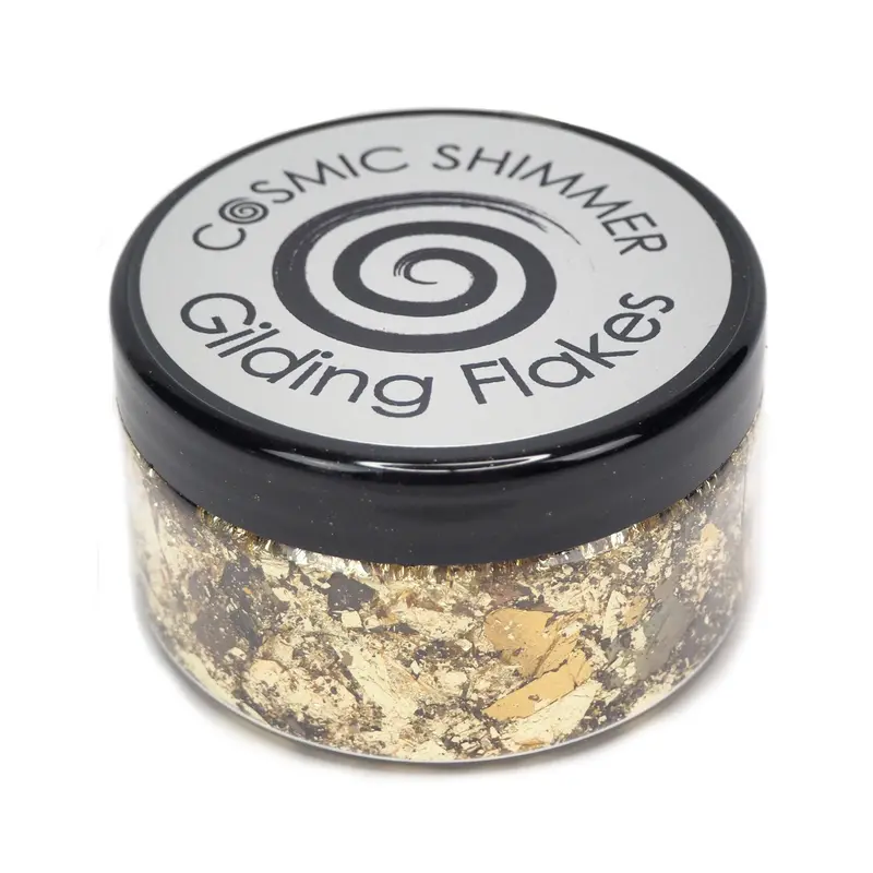 Chocolate Gold Metallic Gilding Flakes By Cosmic Shimmer 1