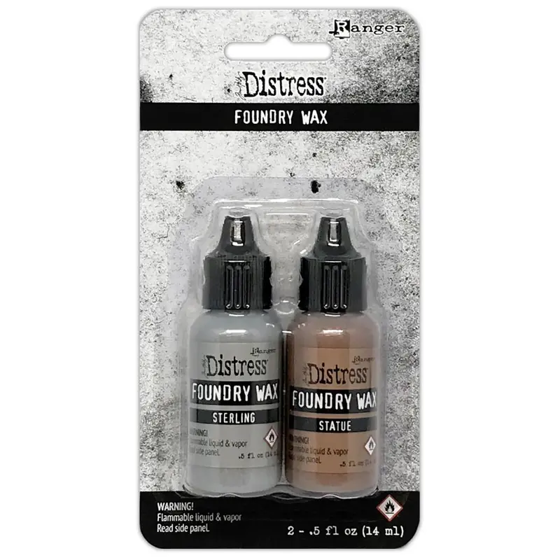 Distress Foundry Wax Duo Set – Textured Metallic Finishes 1