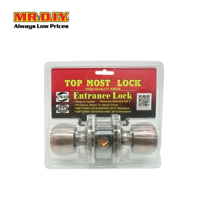 Fighter 3631Ss/Sp Brown Cylinder Stainless Steel Entrance Door Lock – 60Mm 1