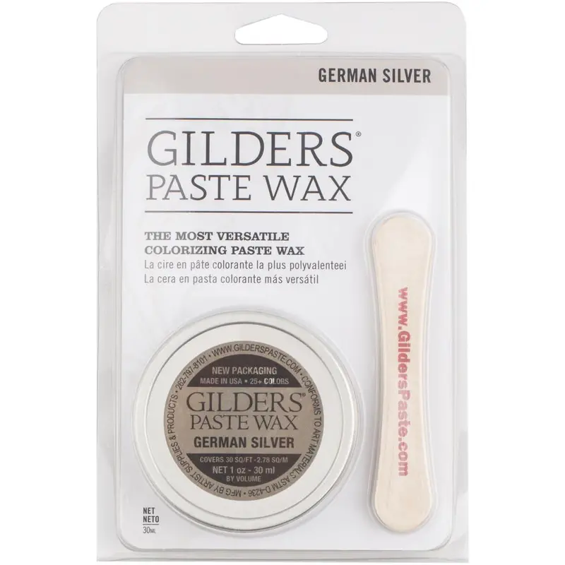 German Silver Gilder’S Wax Paste For Metallic Accents 1