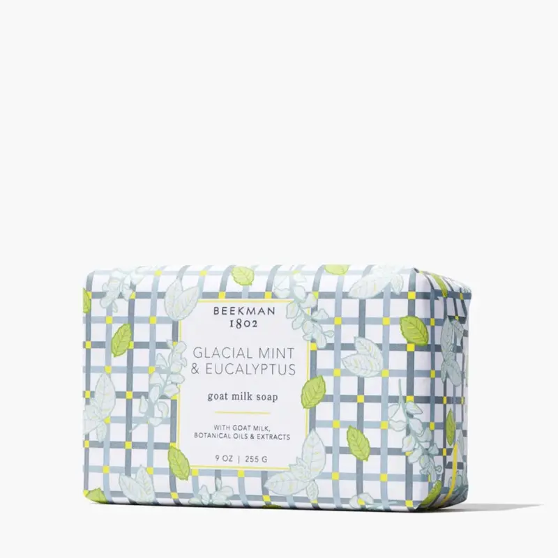 Glacial Mint & Eucalyptus Bar Soap – Natural Fragrance 1