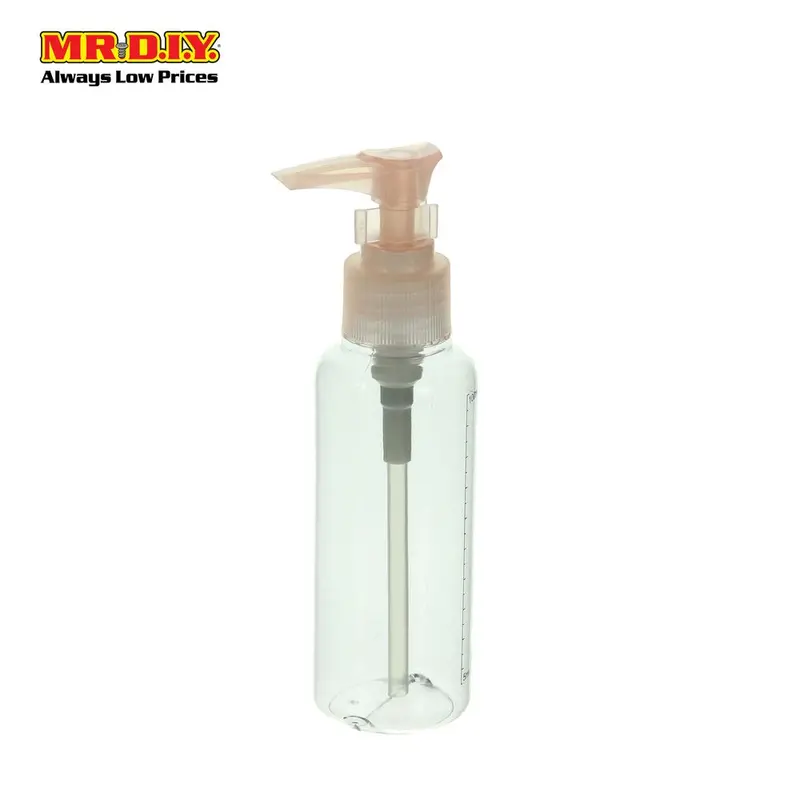 Keqi 100 Ml Plastic Pump Bottle – Travel-Friendly Shampoo Or Lotion Dispenser 1
