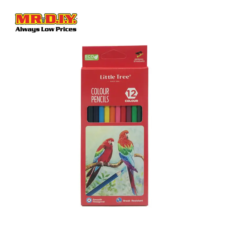 Little Tree 12-Piece Colored Pencil Set – Ideal Starter Pack For Young Artists 1