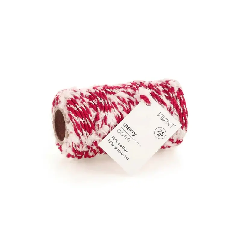 Merry Cord Decorative Ribbon – 27-Yard Roll 1