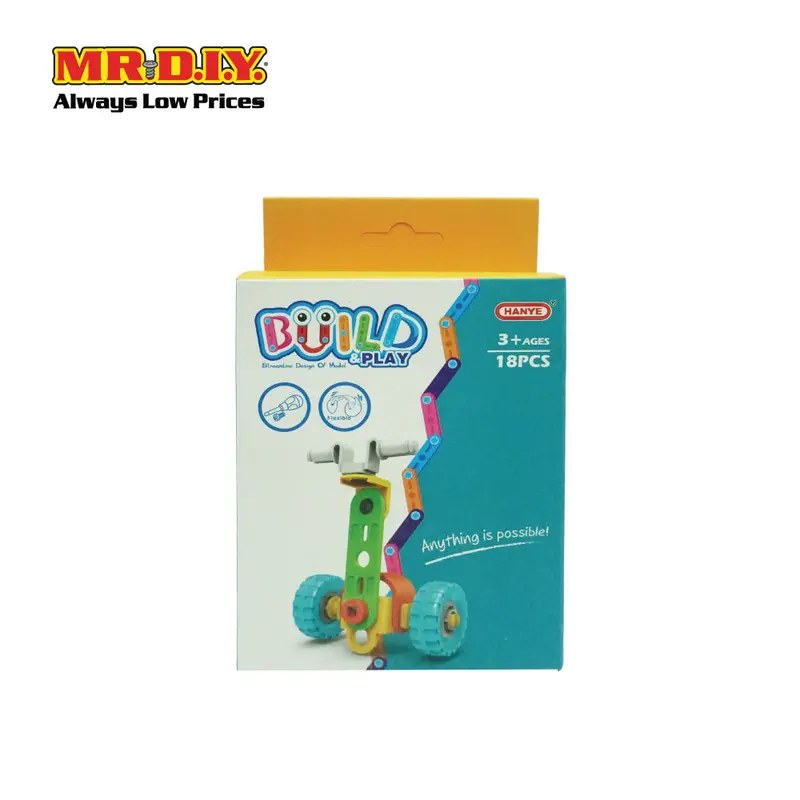 Mr. Diy Build-Your-Own Vehicle Assembly Blocks Set 1