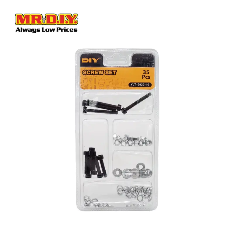 Mr.Diy Screw Variety Pack – Ylt-2020-10 (35 Pieces) 1