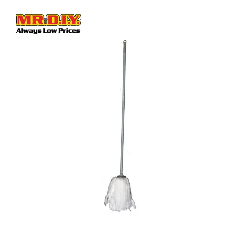 Mr.Diy Stripe-Design Floor Mop – Ergonomic Handle With Washable Pad 1