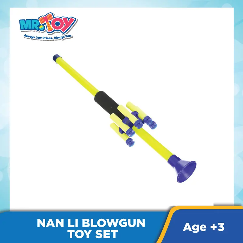 Nan Li Blowgun Sports Set – Target Practice Kit With Darts 1