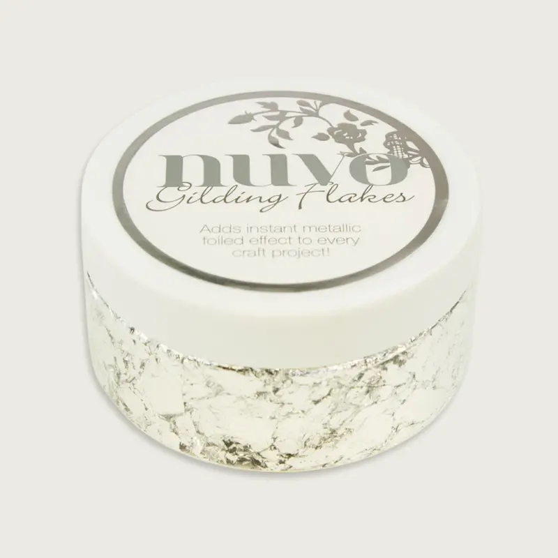 Nuvo Gilding Flakes – Metallic Accent Embellishments 1