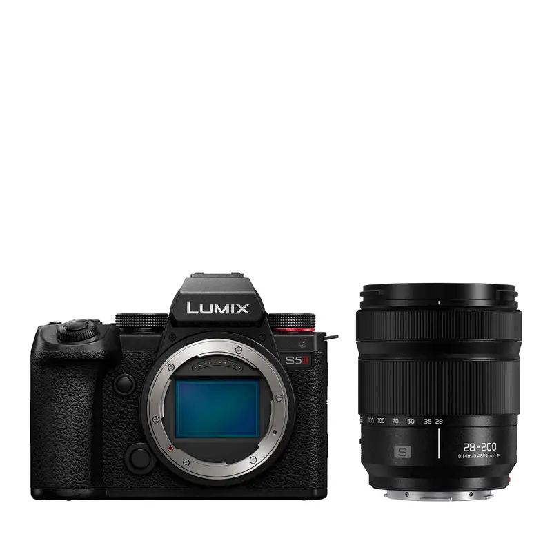 Panasonic Lumix S5Ii Full-Frame Mirrorless Camera With 28–200Mm F4–7.1 Macro Zoom Lens 1