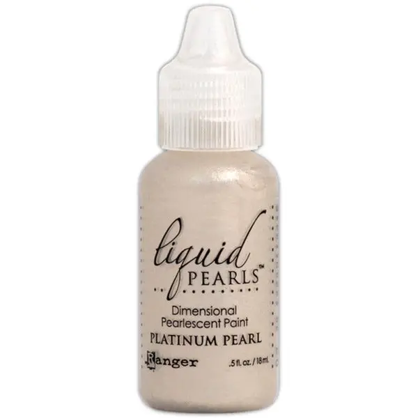 Platinum Metallic Liquid Pearls Craft Embellisher 1