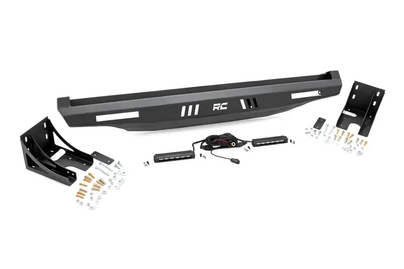 Rough Country 93059 Led-Illuminated Rear Bumper – 2880 Lumens, 18W Output 1