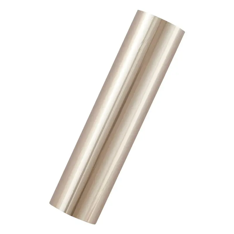 Satin Pewter Hot Foil Glimmer Roll – Smooth Metallic Finish 1