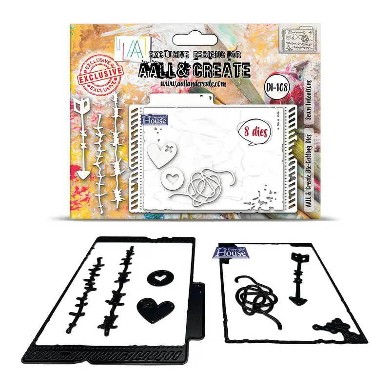 ‘Sewn Intentions’ Decorative Die Set – Design #108 1