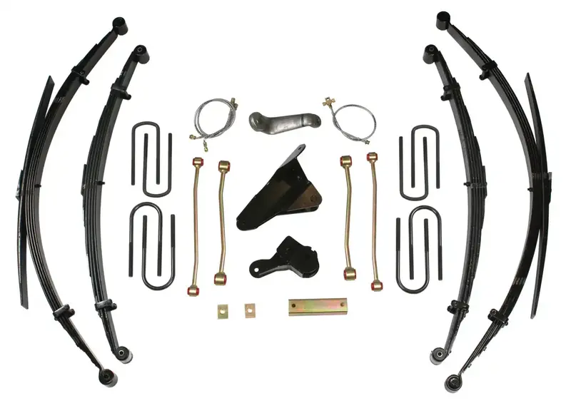 Skyjacker Fe85Mks-Ah 8-Inch Lift System For Ford Excursion Diesel With Adjustable Arms 1