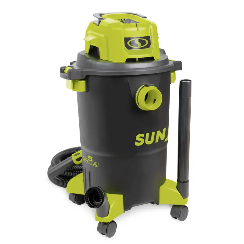 Sun Joe Swd5000 5-Gallon Wet/Dry Vacuum With Hepa Filtration & Accessories – 1200W, 7.0 Peak Hp For Home, Workshop, Pet Hair & Auto Cleaning 1