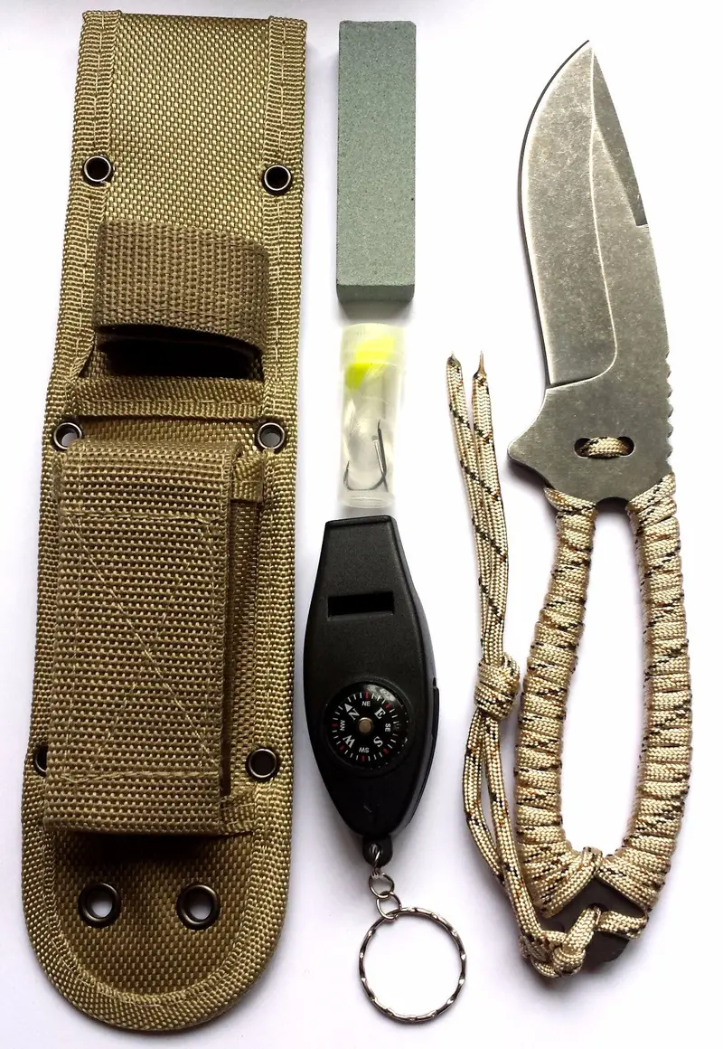 Tactical Survival Knife – Lightweight Multi-Tool For Camping, Fishing & Outdoor Training 1
