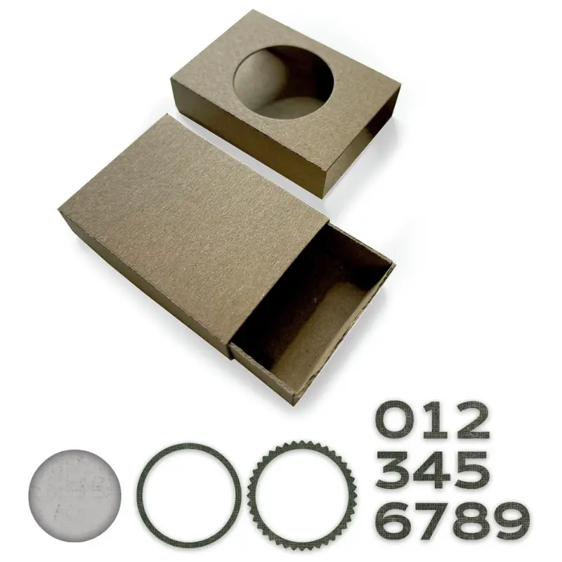 Tim Holtz Matchbox Bigz L And Thinlits Combo Die Set 1