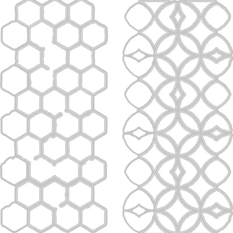 Tim Holtz Pattern Repeat Thinlits Die Collection 1