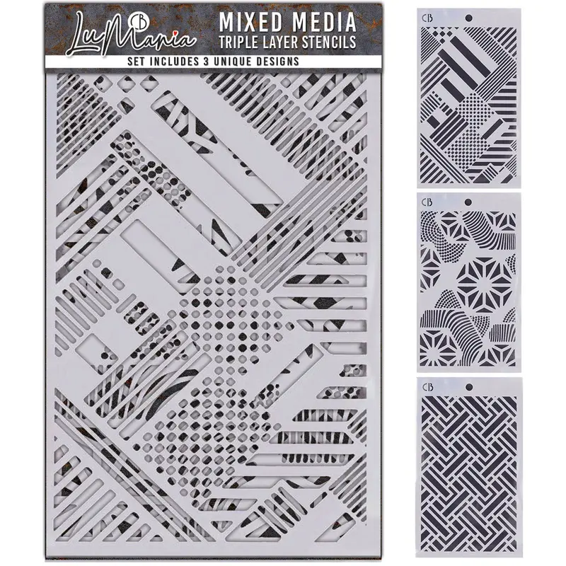 Triple-Layer Stencil Pack – Design No. 5 1