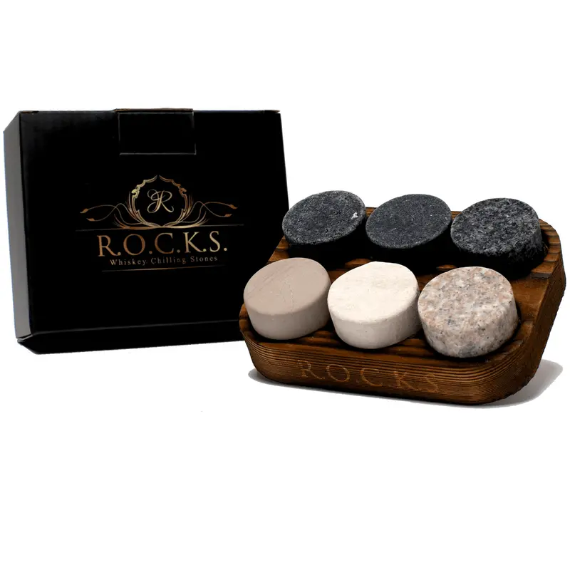 Whiskey Chilling Stones — Natural Rock Cooling Cubes 1