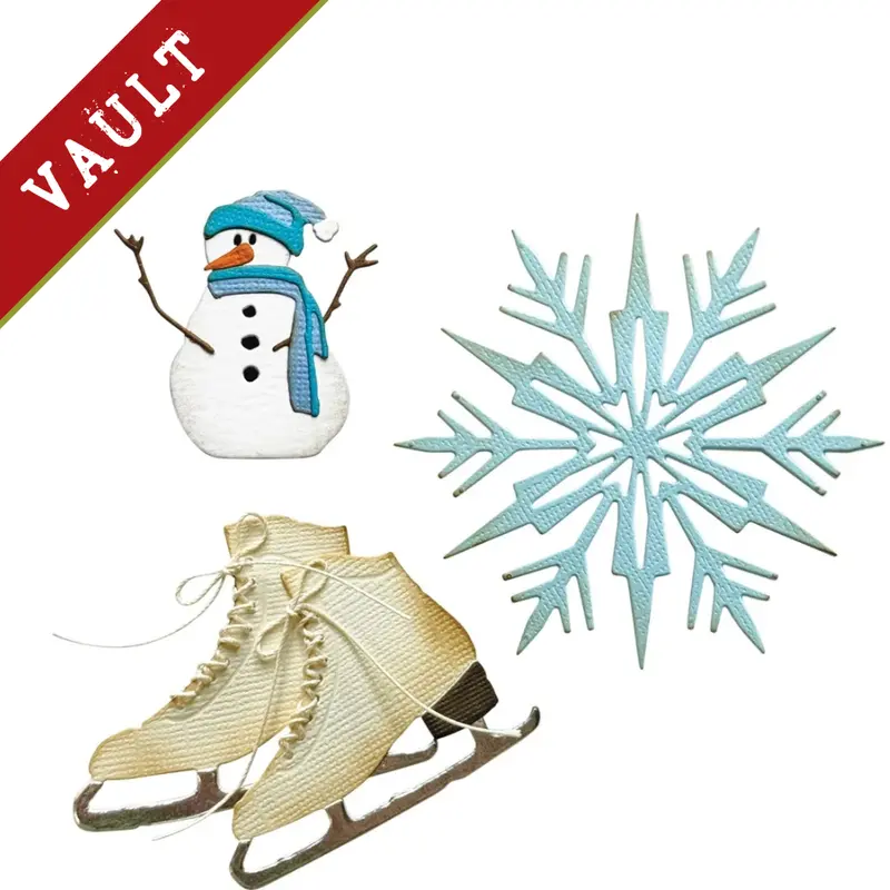Winter Wishes Die Set – Exclusive Tim Holtz Christmas Vault 1