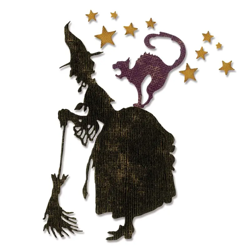 Witchcraft Thinlits Die Set – Tim Holtz Halloween 2024 Release 1