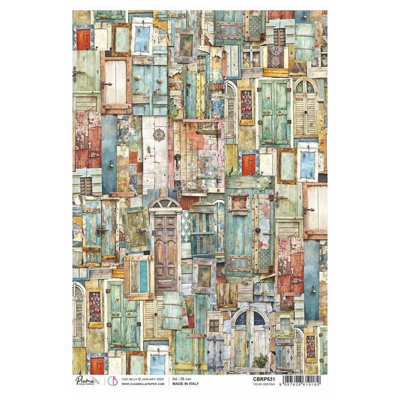 Your Destiny A4 Rice Paper Sheet – Majestic Dream Themed Translucent Art Paper 1