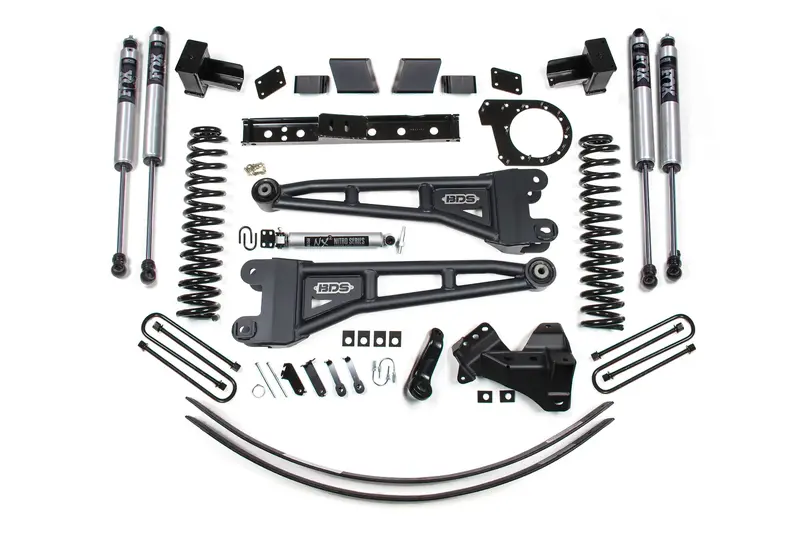 Bds 6-Inch Radius Arm Lift System With Fox Shocks – For 2017–2019 Ford F-250/F-350 1