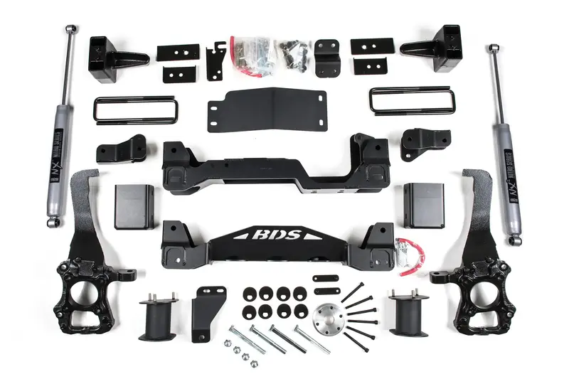 Bds Suspension Bds1919H 6-Inch Lift Block Kit For 2009–2013 Ford F150 4Wd 1