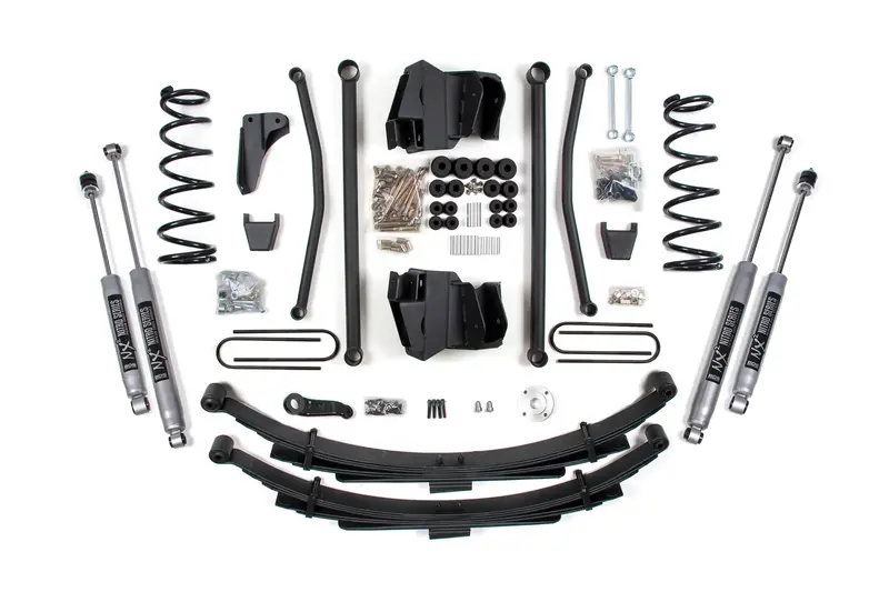 Bds Suspension Long-Arm Lift Kit – 4.125" Lift For 2003–2007 Dodge Diesel Trucks With 8" Leaf Spring And 5" Axle 1