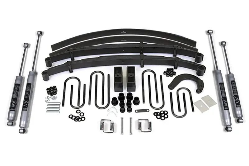 Bds Suspension Long-Arm Lift Kit With 6-Inch Block & Add-A-Leaf For 1977–1987 Full-Size Gm Pickups And Jeep Cherokee 1