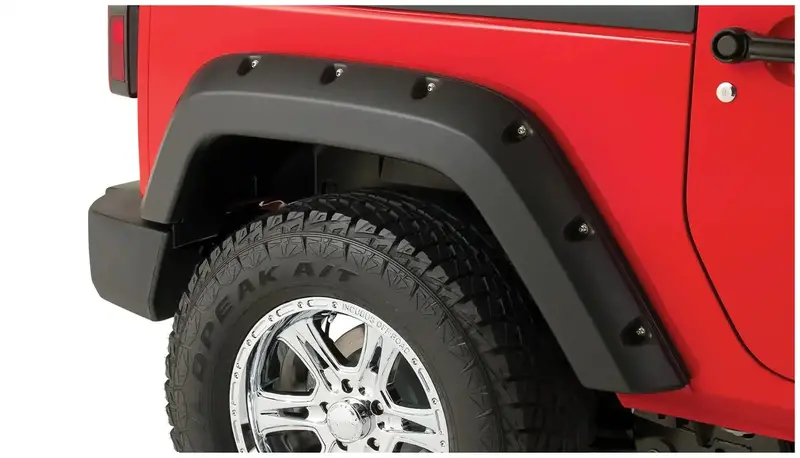 Bushwacker Pocket Style Fender Flares — Bolt-On Design For Enhanced Wheel Coverage (Part #40144-02) 1