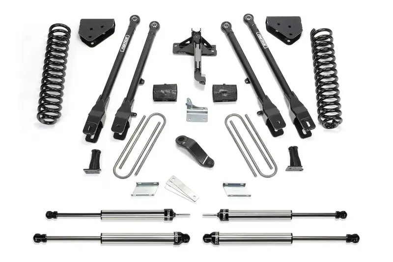 Fabtech 6-Inch 4-Link Lift System K2120Dl With Coilovers & Dual-Linked Shocks – Ford F-250 4Wd (2008–2015) 1