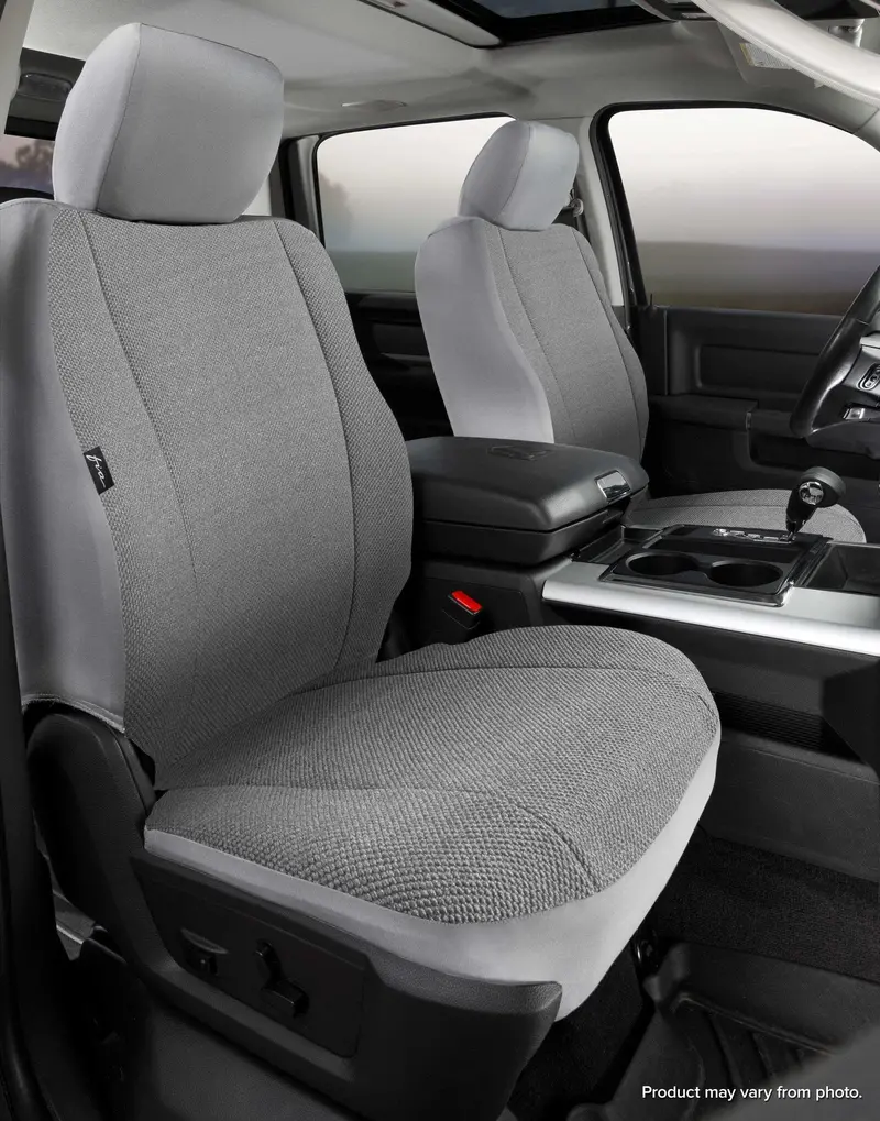 Fia Tr40 Series Gray Front Seat Covers – Custom-Tailored Saddleblanket Style For Jeep Wrangler 1