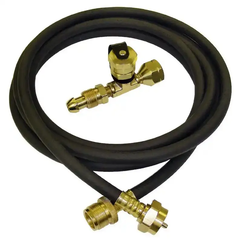 Flow-Longer Propane Adapter Fitting For Portable Fuel Systems 1