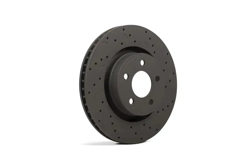 Hawk Performance Talon Cross-Drilled & Slotted Brake Rotors – High-Performance Replacement, Model Htc5296 1