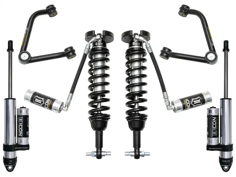 Icon Vehicle Dynamics Frdk_K73063T Tubular Upper Control Arm Kit – Lift-Compatible Suspension For 2019–2023 Gm 1500 1