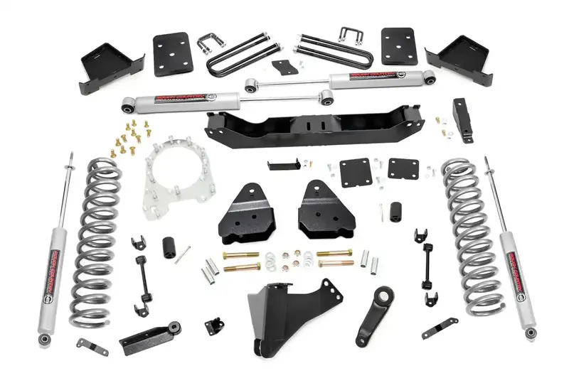 Rough Country 4.5-Inch Suspension Lift Kit With Performance Shocks 1