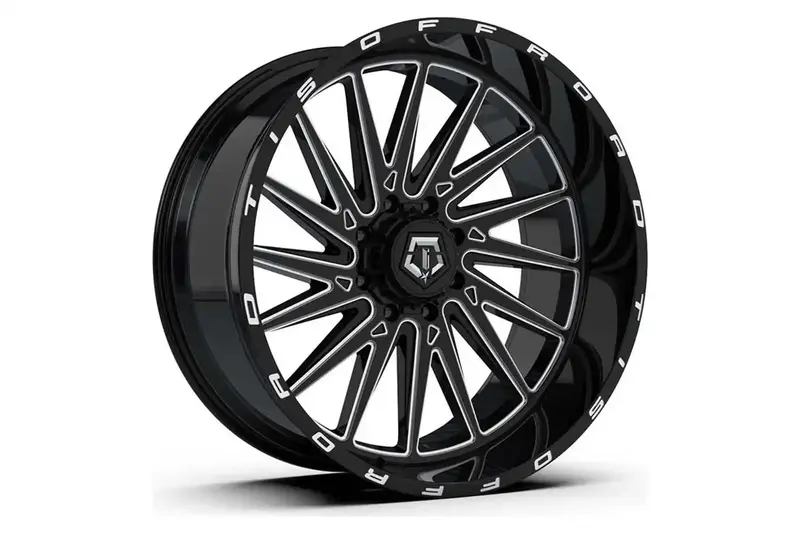 Rough Country Tis 547Bm Alloy Wheel – 21" X 26" Matte Black Finish (Model 547Bm-2126344) 1